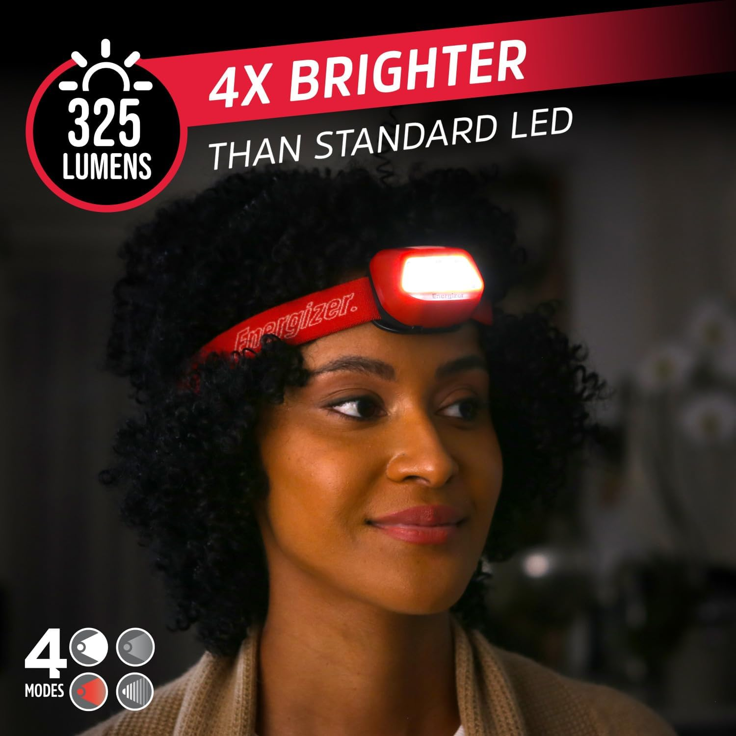 Energizer Preparation Kit, Power Outage Kit with 2-In-1 LED Flashlight-Lantern Combo (90 Lumens), LED Headlamp (325 Lumens), Backup Batteries, and Storage Case image number 1