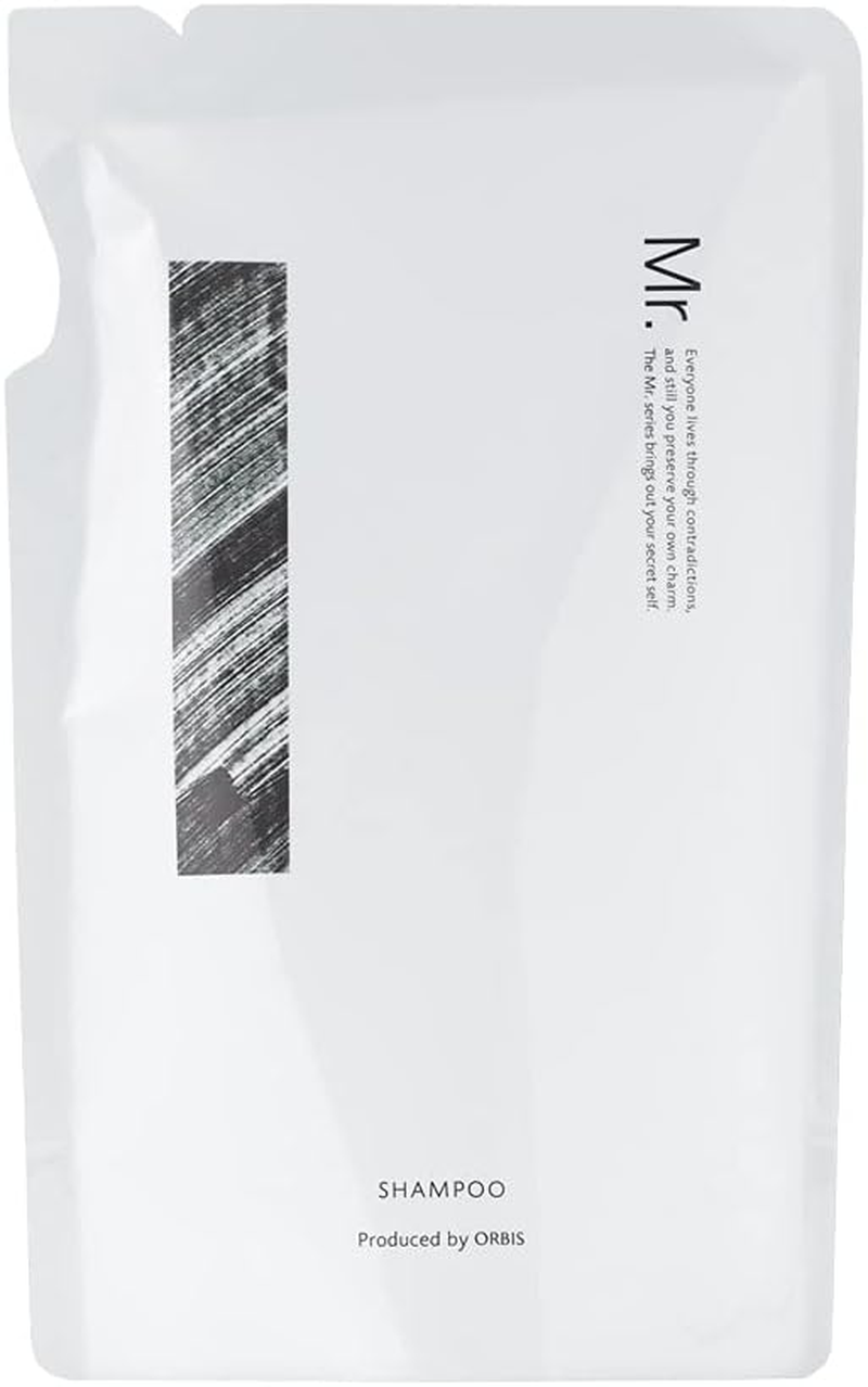 Orbis Mr. Shampoo Men'S, Non-Silicone, Scalp, 12.8 Fl Oz (380 Ml), 1. Shampoo 1. Refill image number 6
