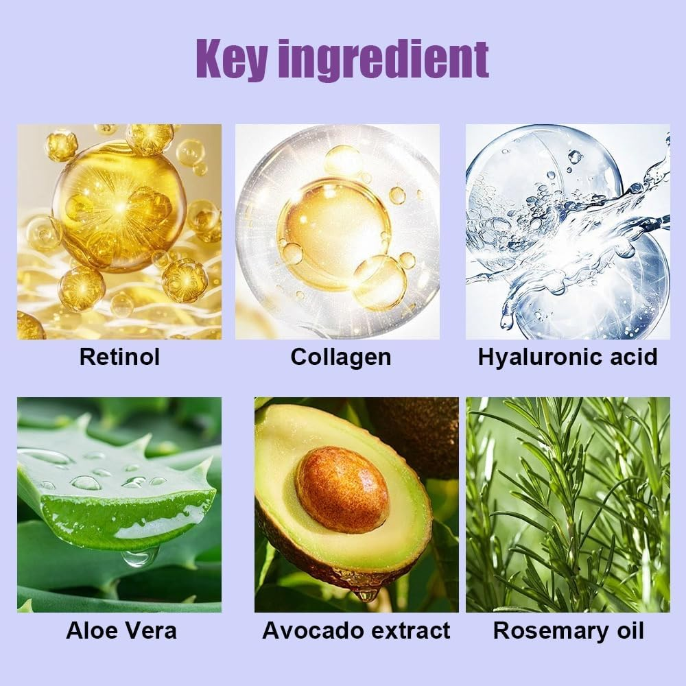 Retinol Collagen Neck and Chest Firming Stick, anti Aging & anti Wrinkle Stick for Tightening, Lifting, and Moisturizing Neck, Chest & Face, Reduces Double Chin & Sagging Skin for Women & Men (1PCS) - 2Pcs image number 7