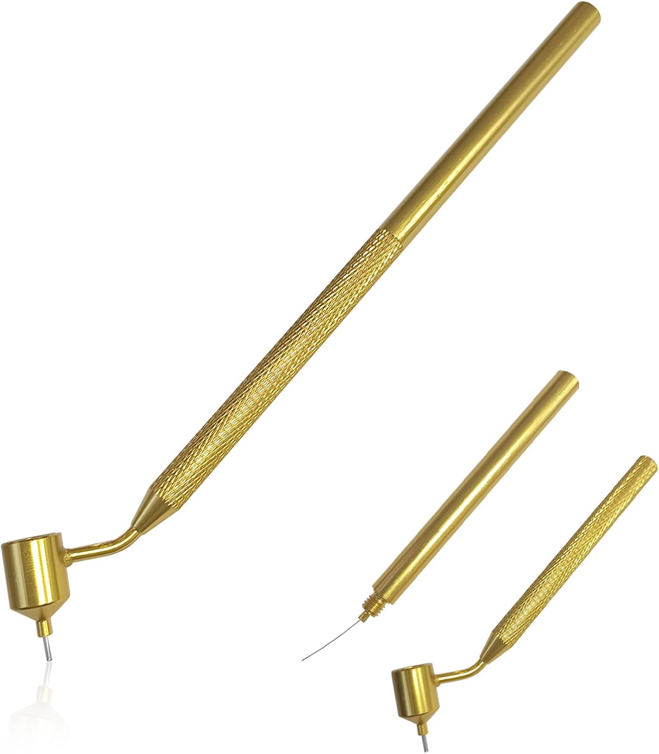 Fine Line Paint Pen Applicator Fluid Writer Tool for Automotive Touch-Up Chip Repair Precision 0.5Mm Tip for Scratch Car Touchup Durable Brass Construction image number 3