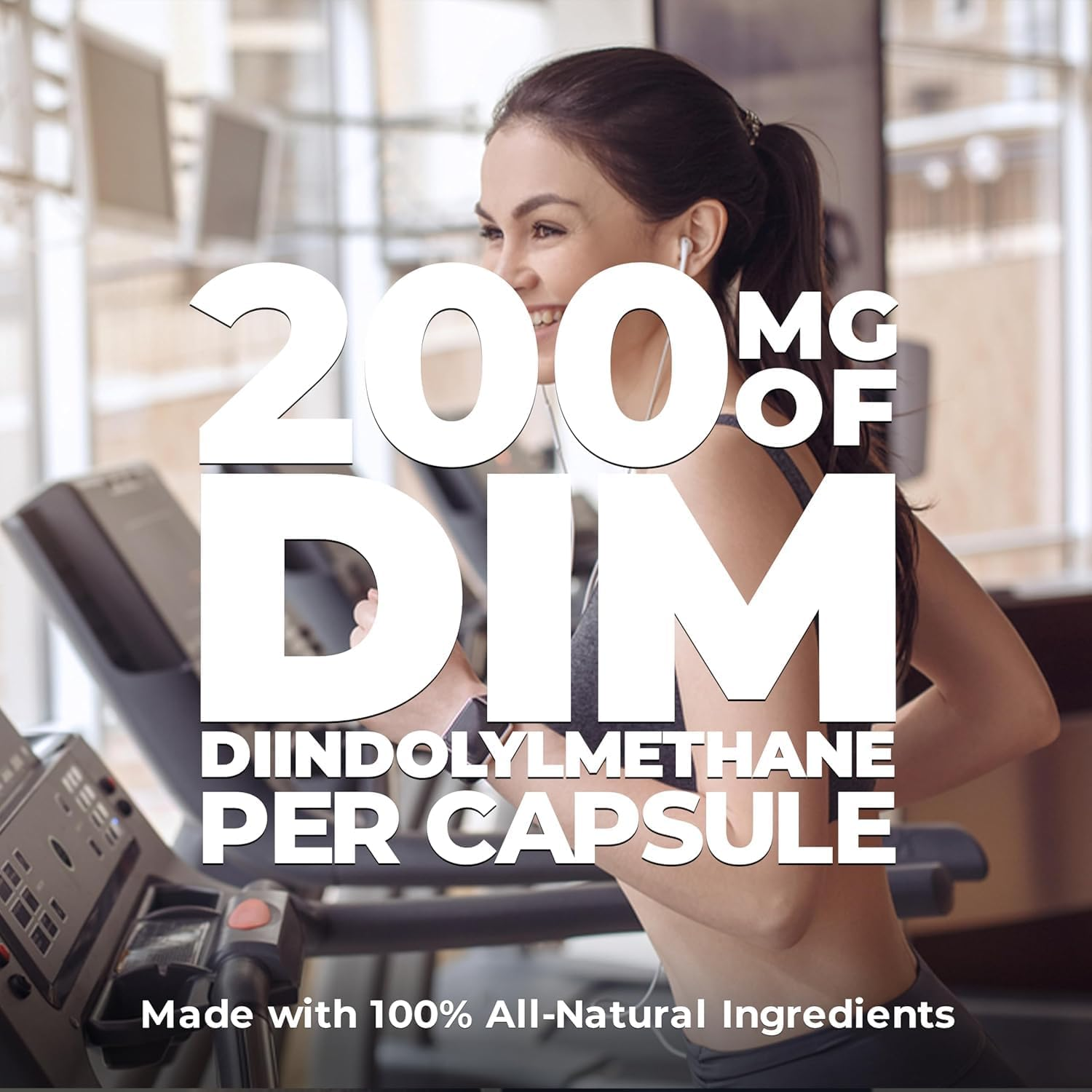 Nutrawave DIM 200Mg &ndash; Non-Gmo, Vegan, Gluten Free &ndash; 60 Capsules