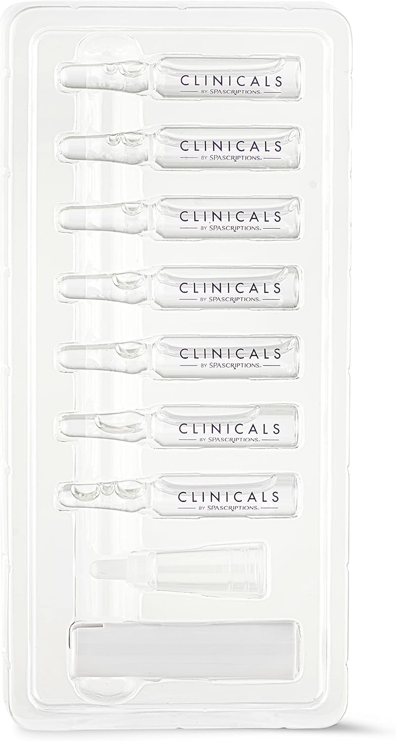 Spascriptions Clinicals Youthful Glow Resurfacing Facial Serum Ampoules 7 X 2.8 Ml image number 1