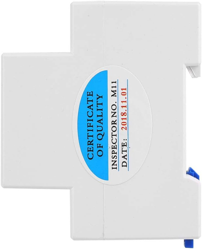 Single Phase DIN Rail Energy Meter, Voltage Current Power and Kwh Meter, LCD Display Electricity Anti-Stealing 5-32A image number 2