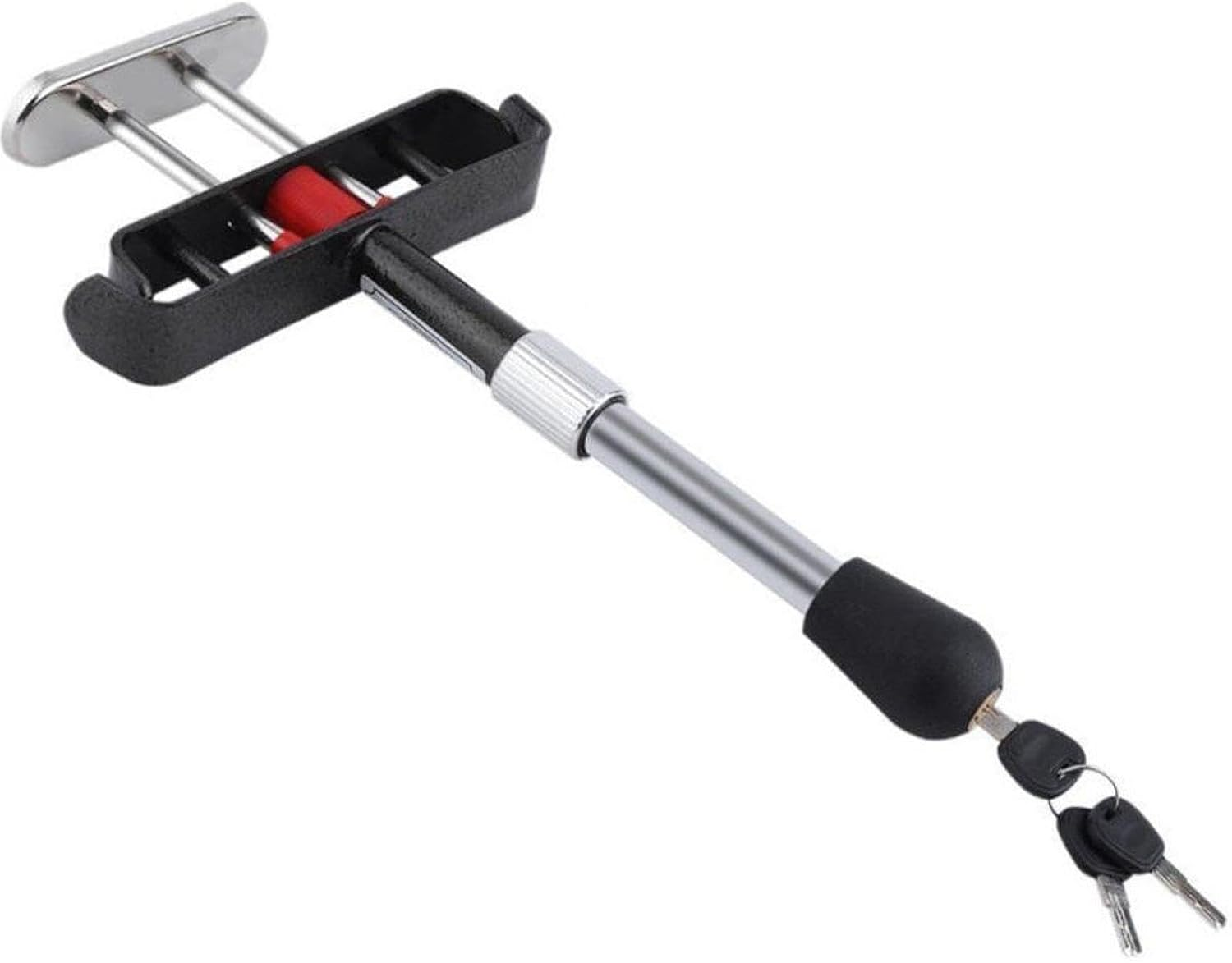 FJMQHU Car anti Theft Brake Clutch Lock Heavy Duty Accessory Automotive Brake Clutch Pedal Lock image number 4