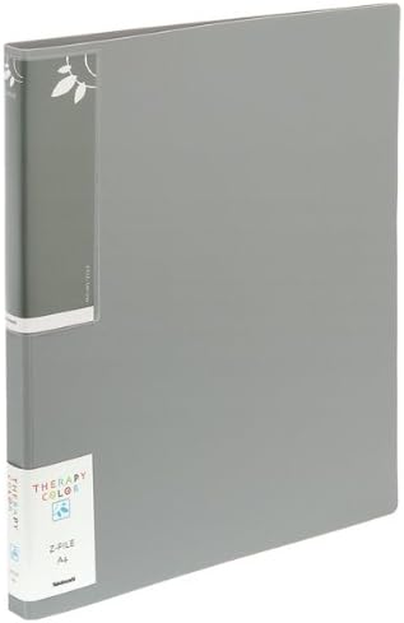 Z File Therapy Color A4 S Shape Cool Grey