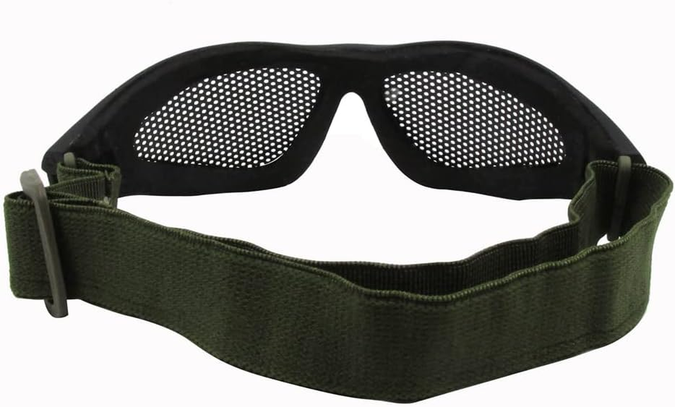 Safety Mesh Goggles anti Fog for Outdoor Games Sports Paintball Riding Cycling image number 2