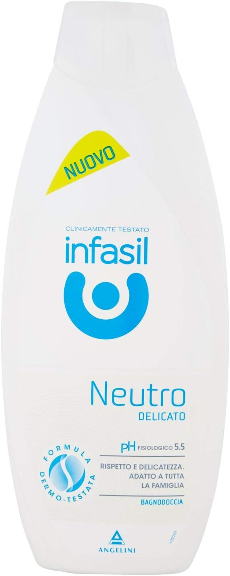 Infasil Neutral Shower Bath for the Whole Family, Clinically Tested and Skin-Friendly, 500Ml image number 1
