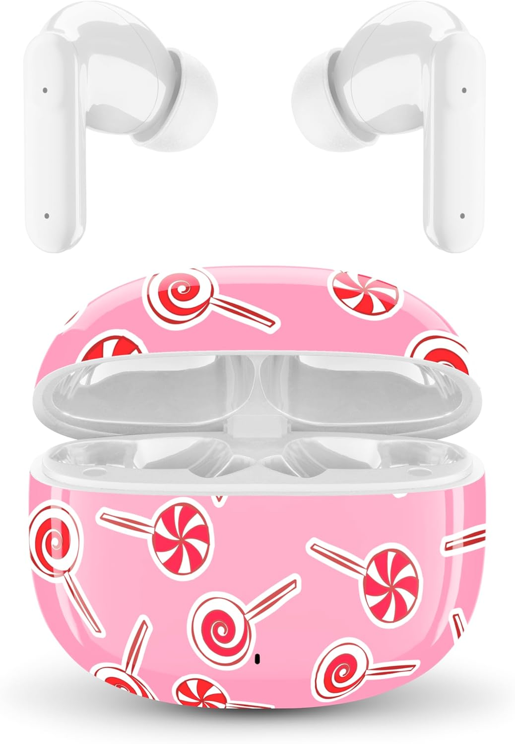 Music Sound - TWS Fantasy Bluetooth Headphones - In-Ear Design - Wireless - Charging Case - Microphone - Playback Time up to 25 Hours - and Patterns