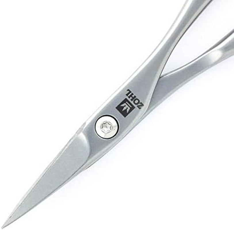 ZOHL Solingen Cuticle Scissors Sharptec with Manually Sharpened & Curved Blades - Made in Germany image number 4