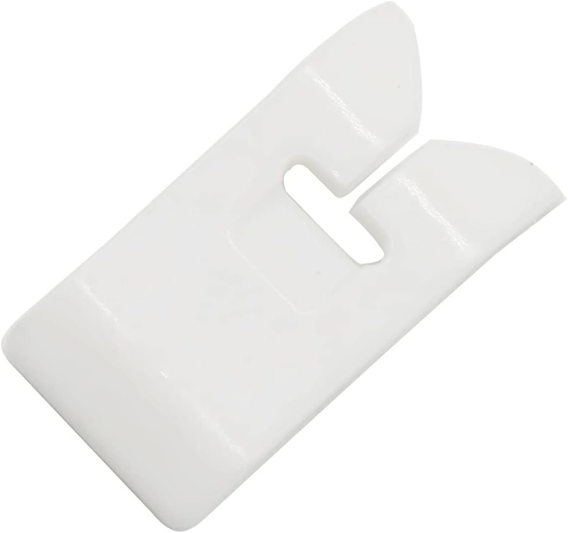 2 PCS Roller Sewing Machine Presser Foot and Non-Stick Zigzag Teflon Sewing Machine Presser Foot - Fits All Low Shank Snap-On Singer, Brother, Babylock, Janome Sewing Machine image number 4