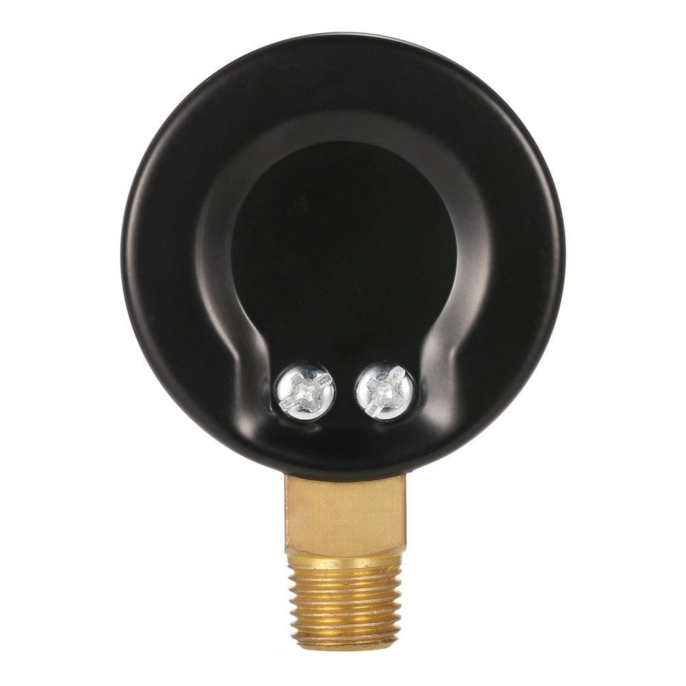 Pool Water Pressure Gauge Meter Manometer 0 15Psi 1Bar Hydraulic Measuring Tool with 1 4 NPT Thread Metal Stable Performance Size image number 1