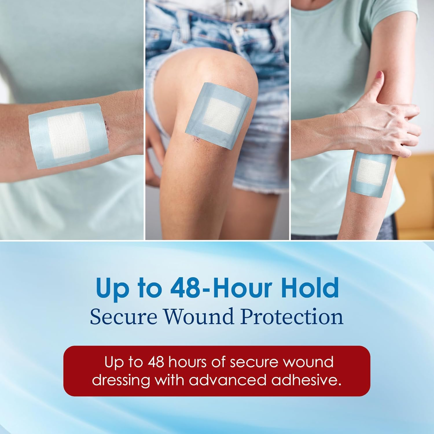 Medca Sensitive Skin Low Trauma Tape Roll, 1 Inch X 4 Yards, Pack of 2 Rolls image number 2