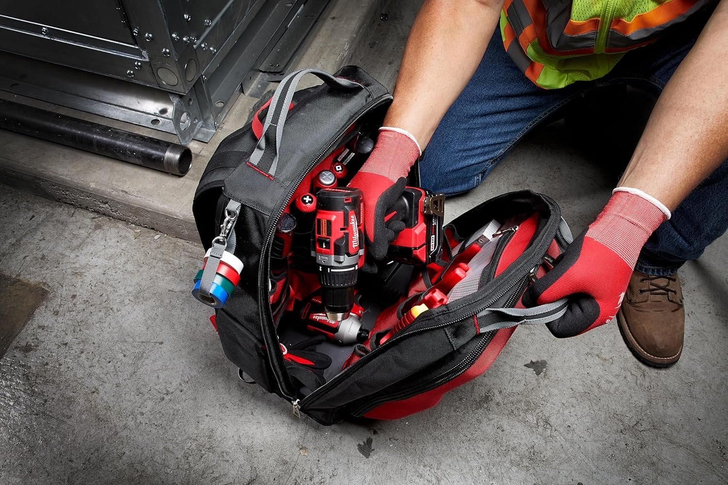 MODULAR BACKPACK 400X300X400MM PACKOUT MILWAUKEE image number 3