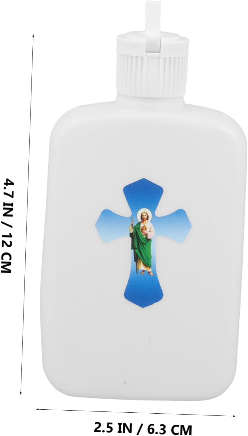 SOLUSTRE Catholic Holy Water Bottle Baptism Confirmation Storage Refined Design Religious Water Container