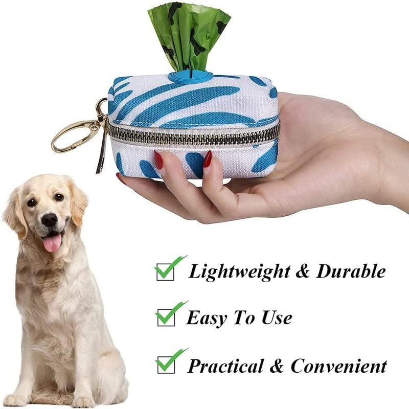 Dog Poop Bag Holder Pet Puppy Garbage Waste Pick up Bags Dispenser Pouch Outdoor - Durable, Portable Waste Bag Holder for Pet Owners - Attachable to Belts, Harnesses image number 4