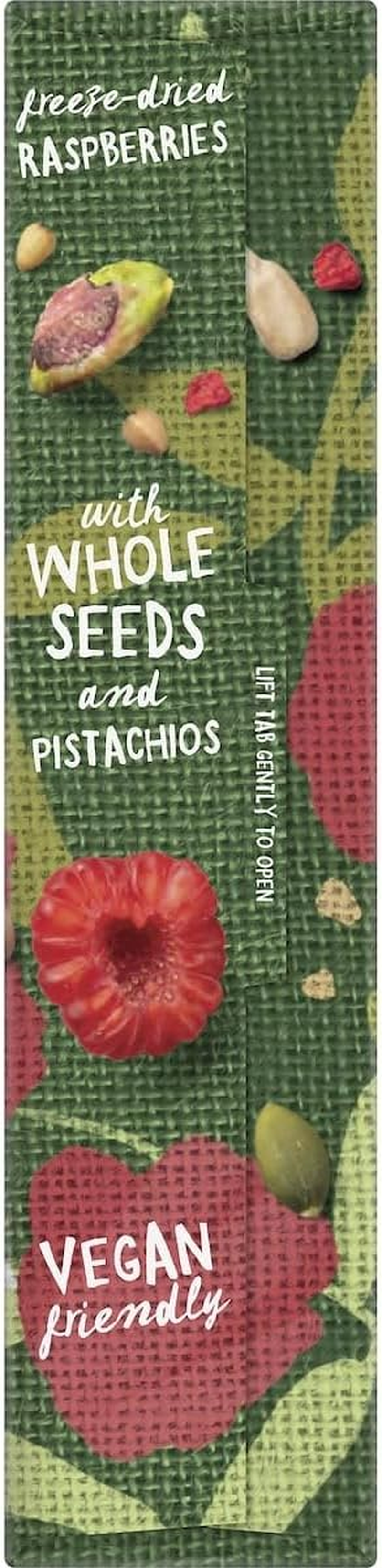 Carmans Raspberry and Pistachio Seed and Plant Protein Bar 150 G image number 2