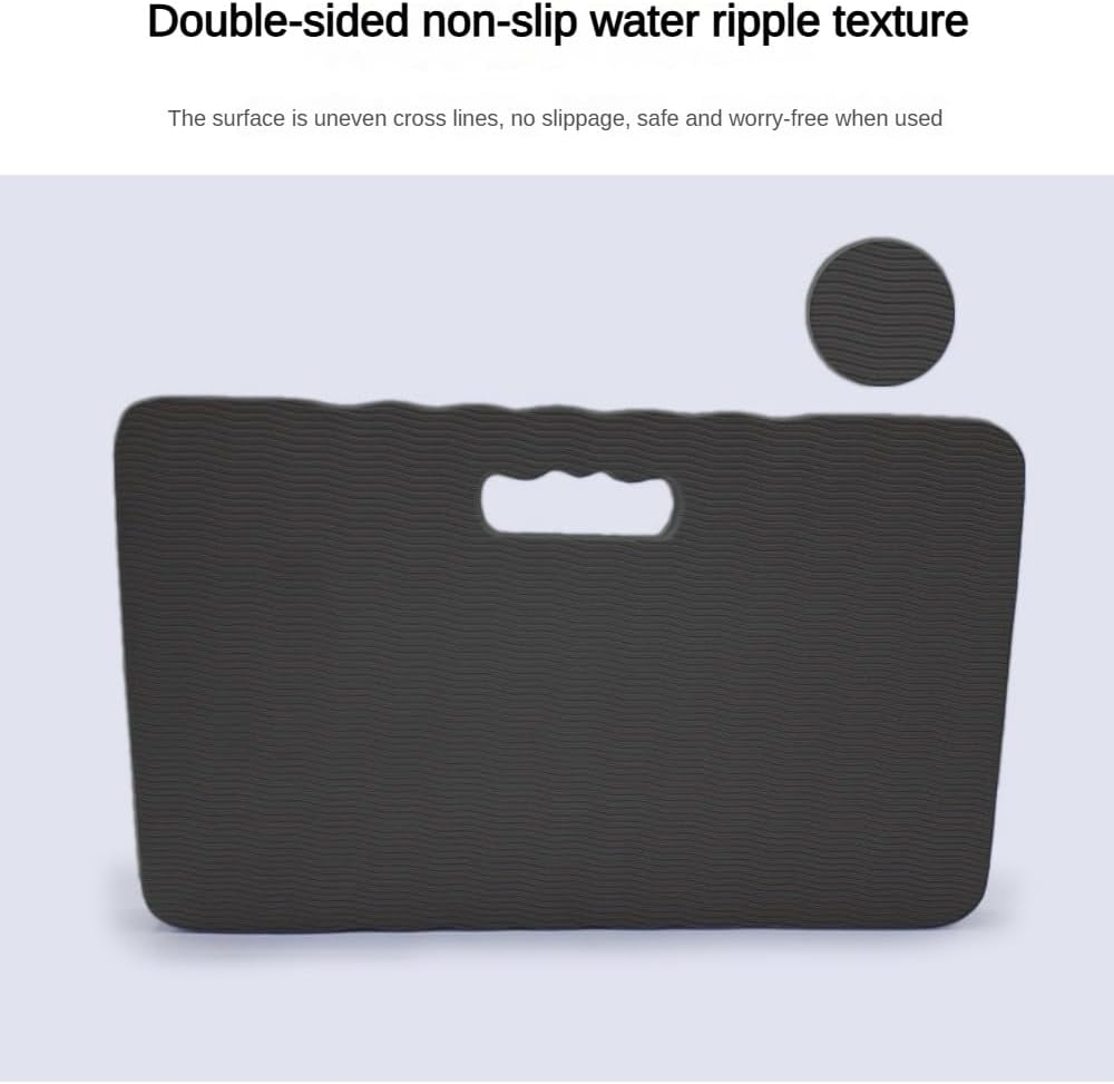 Shunkyang 2Pcs Extra Thick Kneeling Pad, Supportive Soft Foam Cushioning for Knee, Water Resistant Construction for Gardening, Bathing Baby, Workout Supplies, Lightweight, Garden Work Present（Black） image number 3