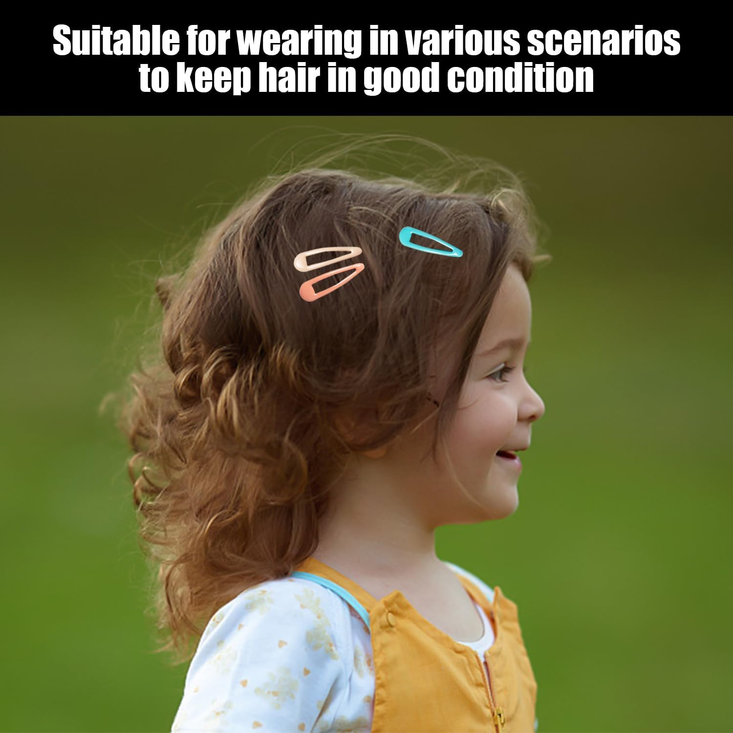 30 Pieces Cute Hair Pins and 100 Pieces Mini Hair Rings, Children'S Hair Accessories, Elastic Hair Rings, Hairstyle Design Accessories image number 1