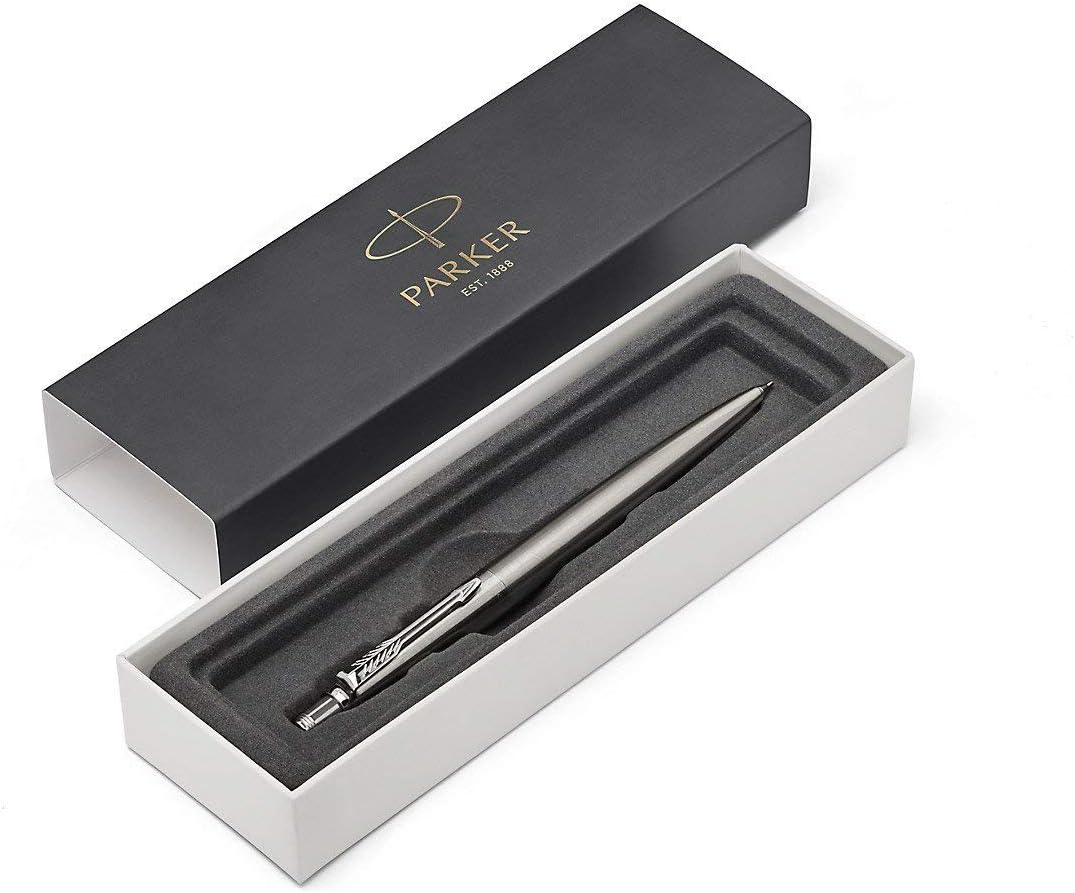 PARKER 1953381 Jotter Mechanical Pencil, Stainless Steel with Chrome Trim, 0.5Mm, HB #2, Gift Box image number 5