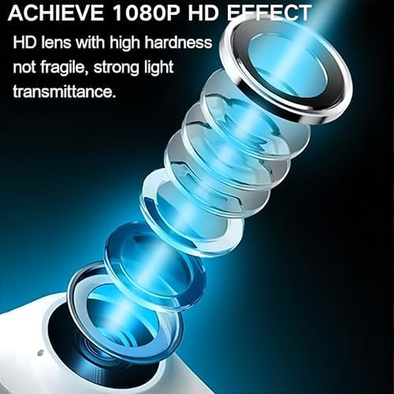 Bewinner Cat Camera Collar, 170&deg; Wide Angle Pet Sports Camera with 0.96 Inch LCD Screen, HD 1080P Multifunctional Pet Cat Tracker for Video Recording, White image number 5