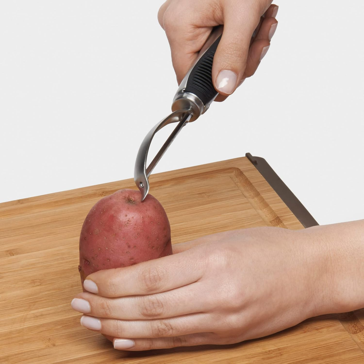 OXO Good Grips Steel Swivel Peeler, 1 Ea, (50081) image number 3