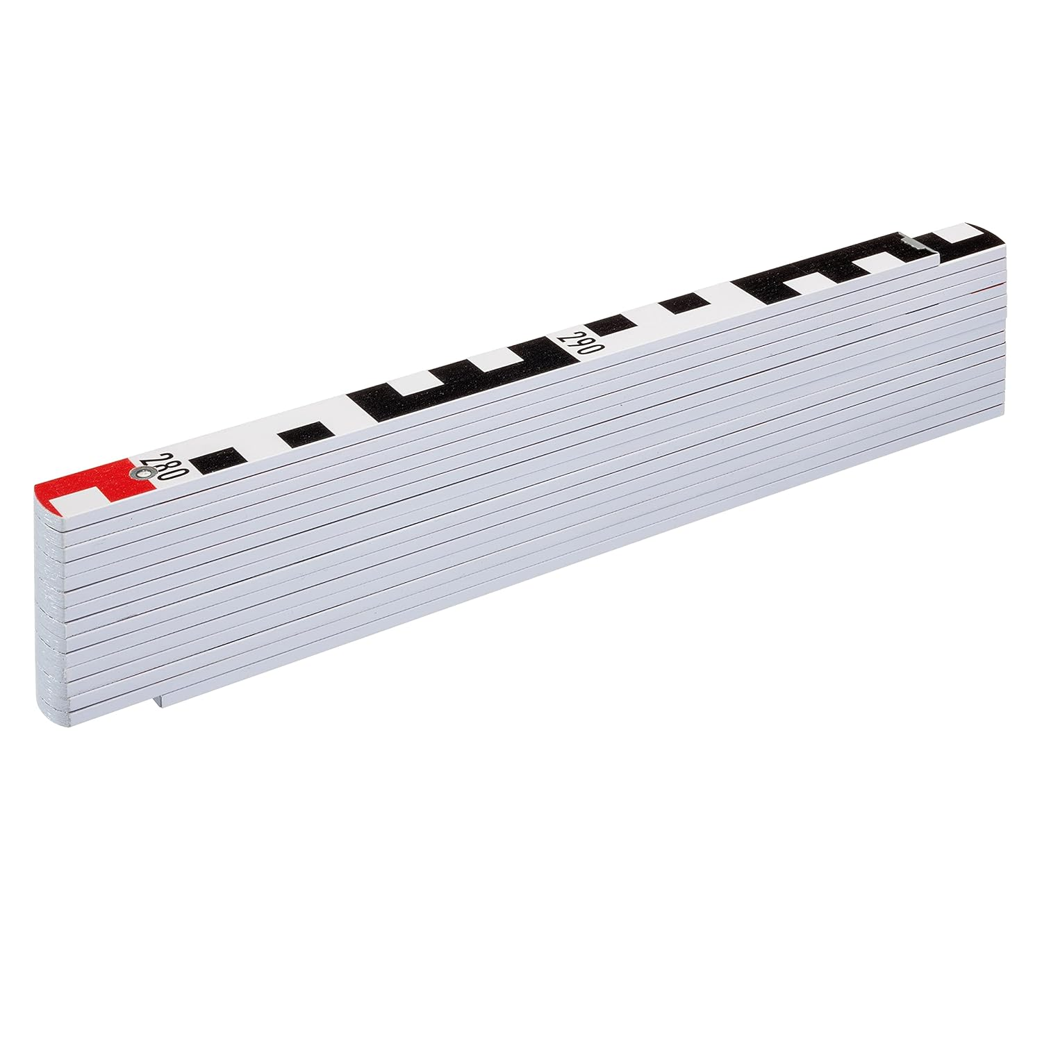 STABILA Wooden Folding Ruler Type 1407 GEO 3 M White Metric Scale/Geo Scale image number 5