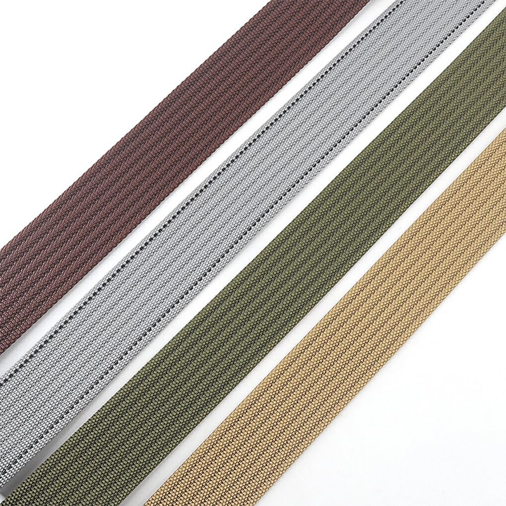 Reinforced Nylon Belt and Wear-Resistant for Everyday Nylon Is Sturdy Reinforced Nylon Belt for Men Women Durable - Black image number 6