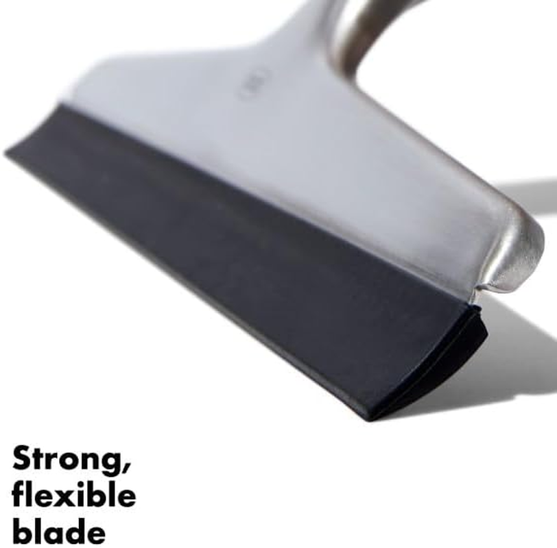 OXO 1060619 Good Grips Stainless Steel Squeegee, 6'' Length X 1.5'' Width X 10'' Height image number 6
