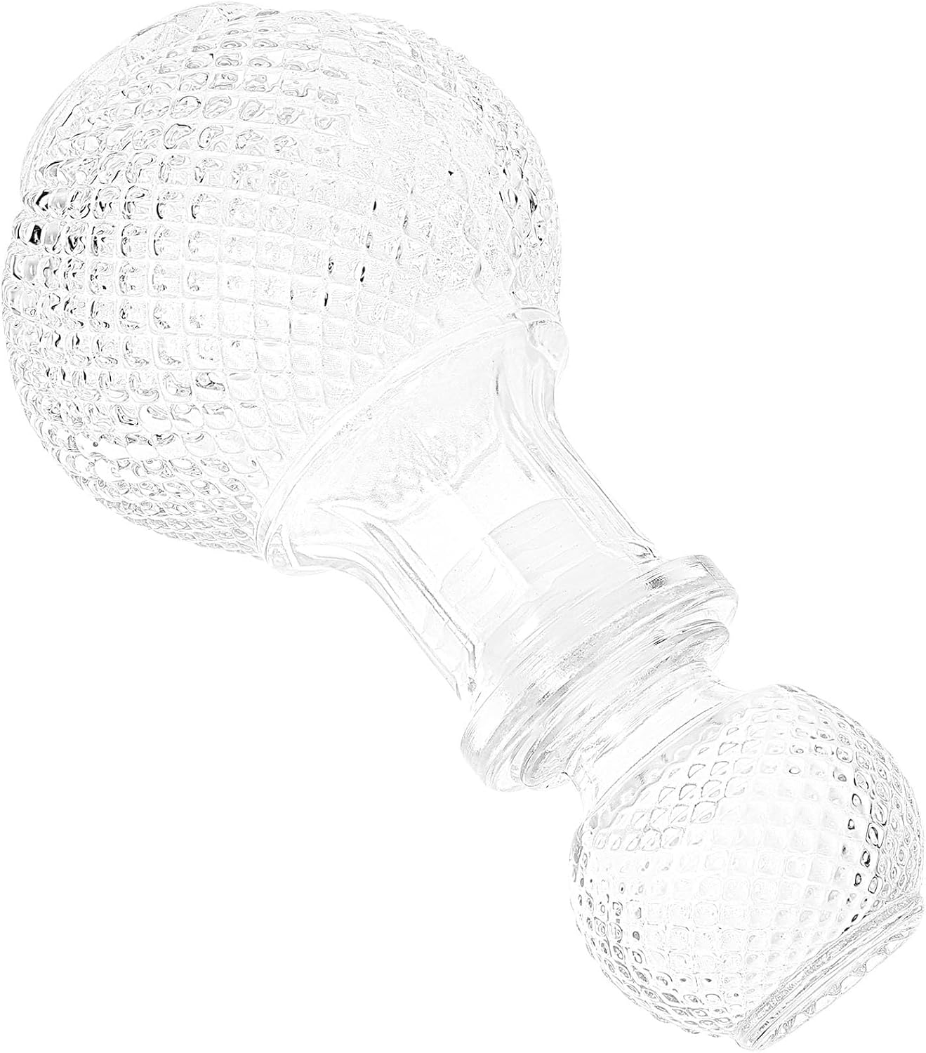 COHEALI Creative Thickened Glass Liquor Dispenser Bottle 250Ml Earth Style Decorative Whiskey Decanter Cocktail Packaging Container for Home Bar and Wine Serving image number 3