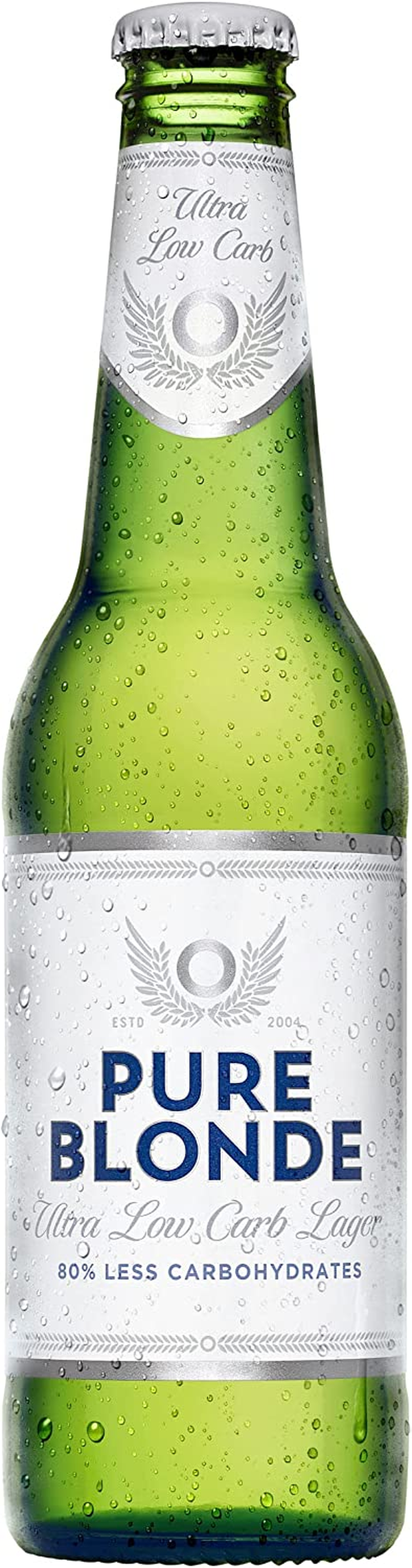 Pure Blonde Ultra Low Carb Lager, Light & Refreshing Finish, 4.2% ABV, 355Ml (Case of 24 Bottles) image number 1