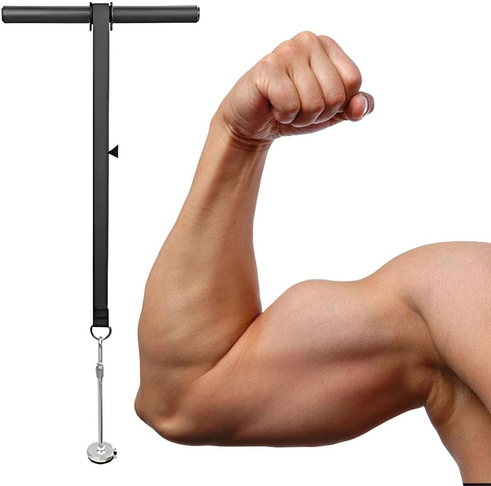 Wrist Roller Forearm,Muscle Strength Wrist Roller,Forearm Strengthener,Wrist Roller,Forearm Workout Equipment,Gym Accessories,For Home Workout Equipment image number 4