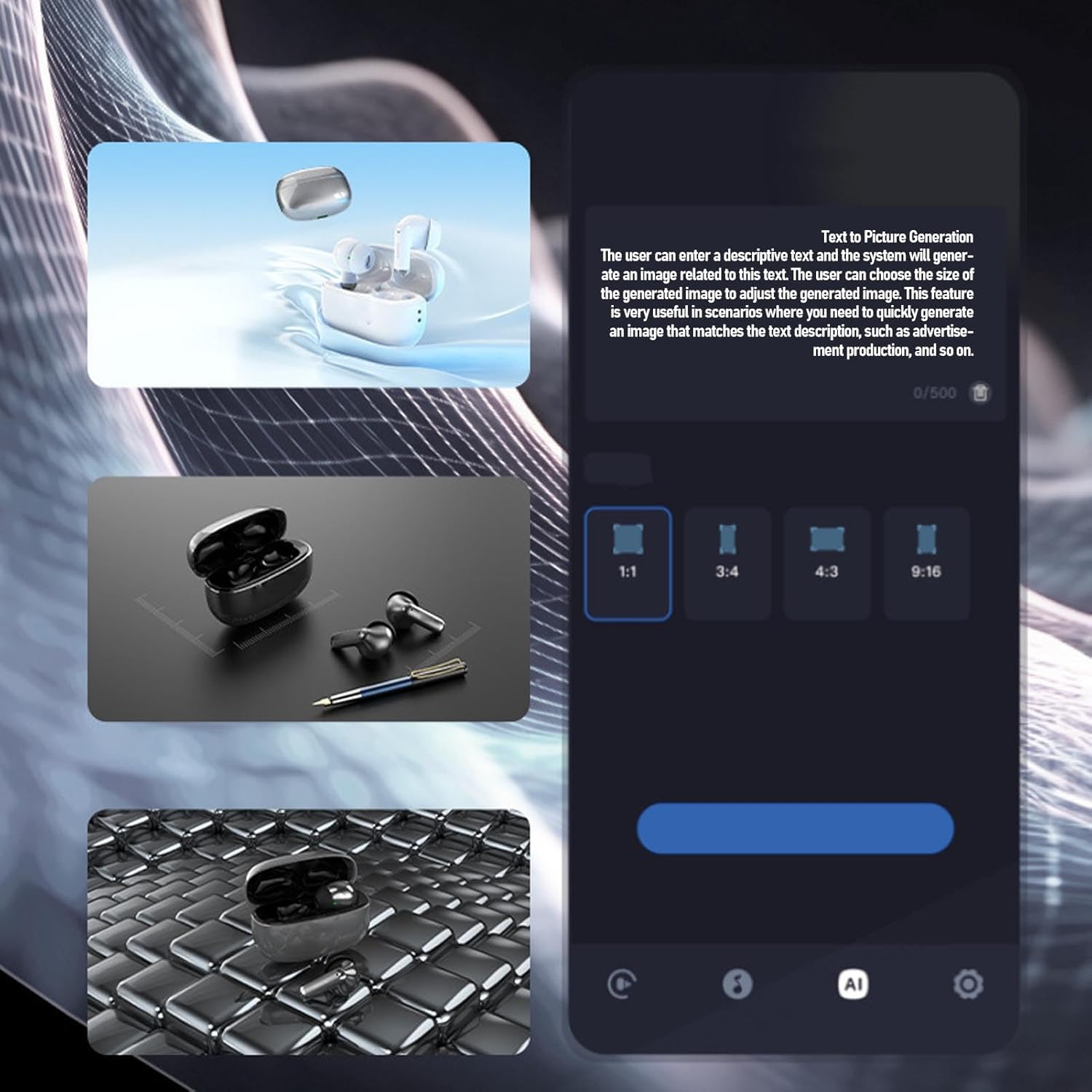 Zopsc 140 Language Translation Earbuds Wireless, Real Time AI Translator with Bluetooth 5.4, High Accuracy, 30H Battery, Touch Control, for Business Meetings Travel Abroad image number 3