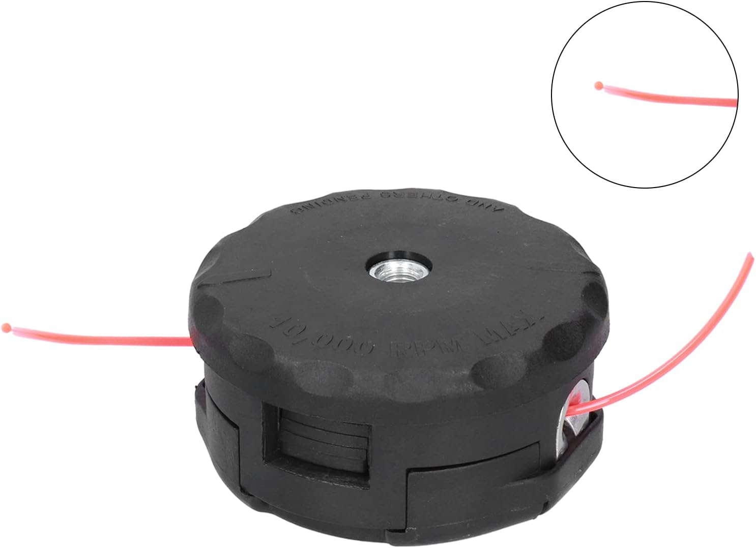 Ejoyous Trimmer Head Replacement Compatible, with Speed-Feed 400 Head/Srm-225/Srm-230/Srm-210, Material 3.94X3.94X1.97In for Garden/Agricultural Lawn Mowing image number 2