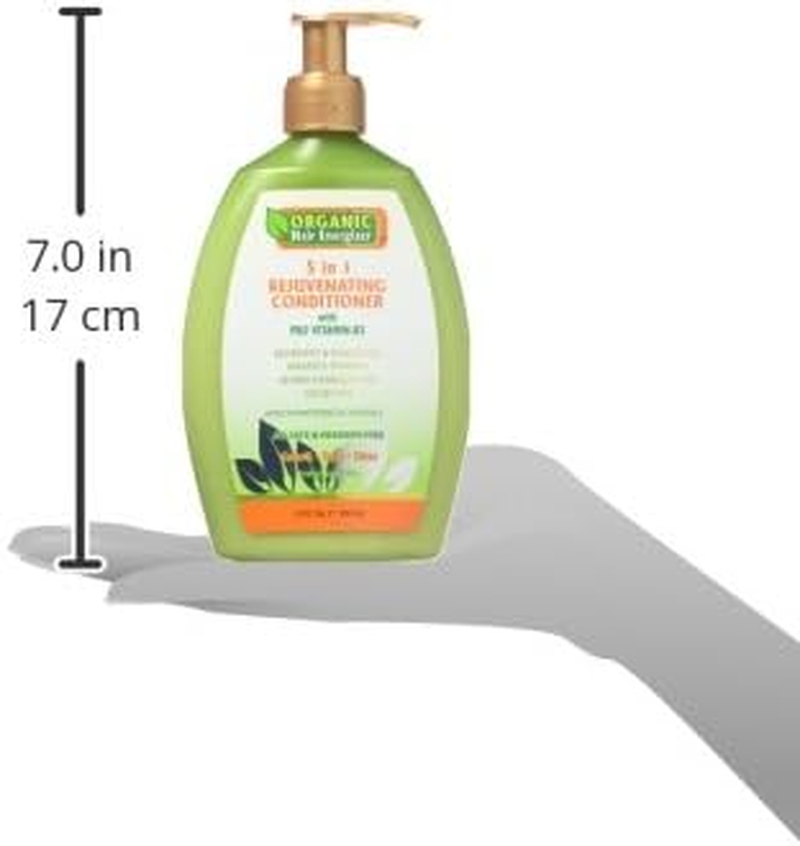 Organic Hair Energizer 5 in 1 Rejuvenating Conditioner, 13 Ounce image number 3