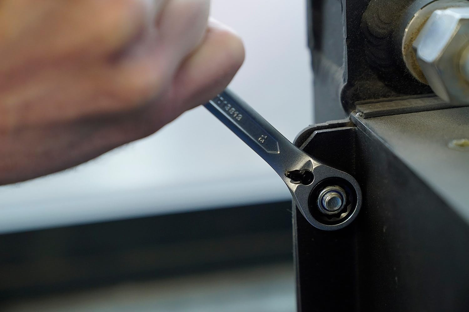 BRILLIANT TOOLS BT013807 Ratchet Ring Spanner 7Mm [Powered by KS TOOLS] image number 5