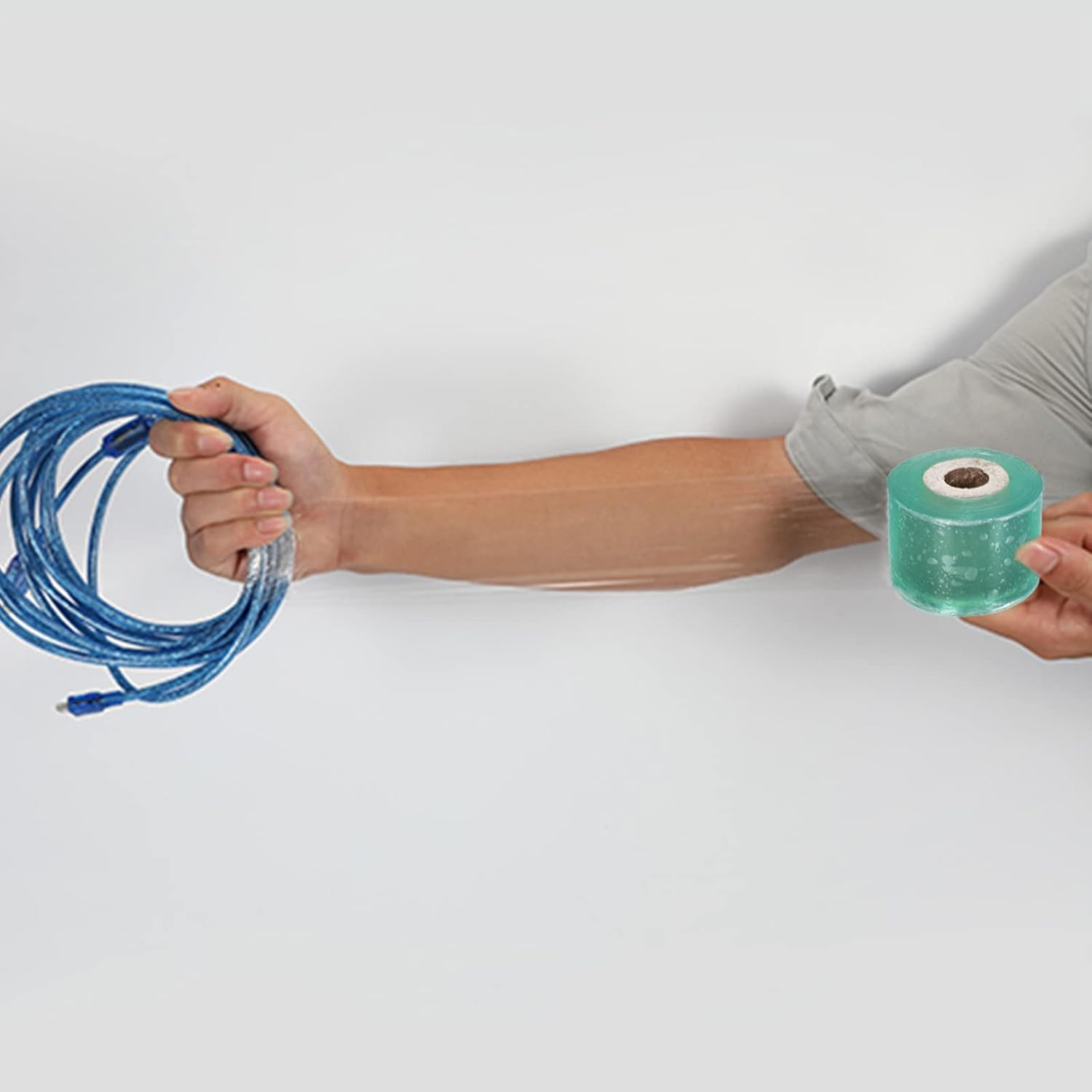 Grafting Tape 2 Pack Plants Repair Budding Tapes, PVC Stretchable Garden Grafting Tape, Stretchable Floristry Film, Plants Repair Tapes for Floral Fruit Tree and Poly Budding Tape image number 5