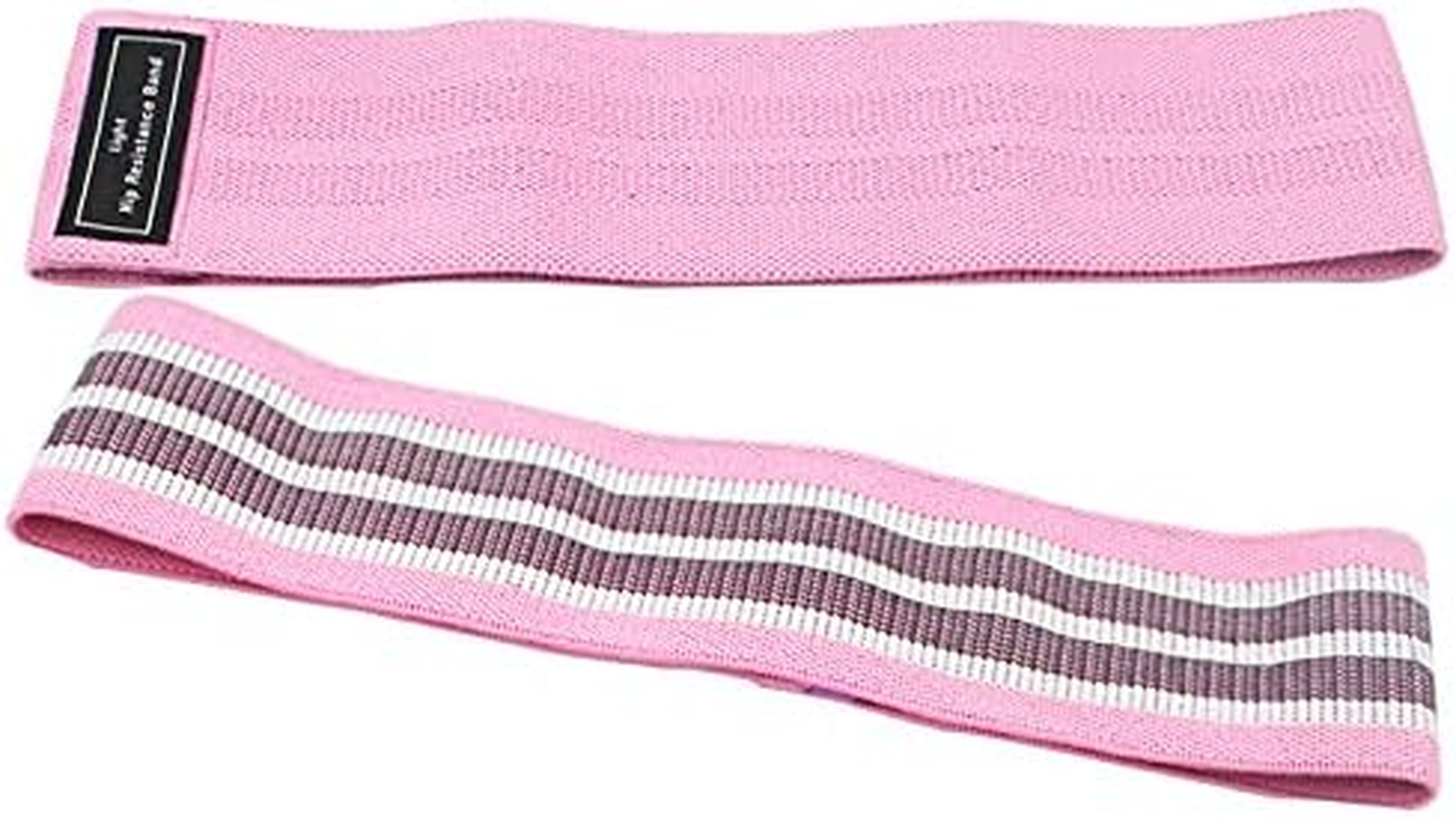 Fabric Resistance Bands Set: 3 Booty Bands with Workout Guide - Ideal for Leg, Hip, Thigh, and Glute Workouts, Yoga, Weightlifting, Physical Therapy, Body Recovery image number 1