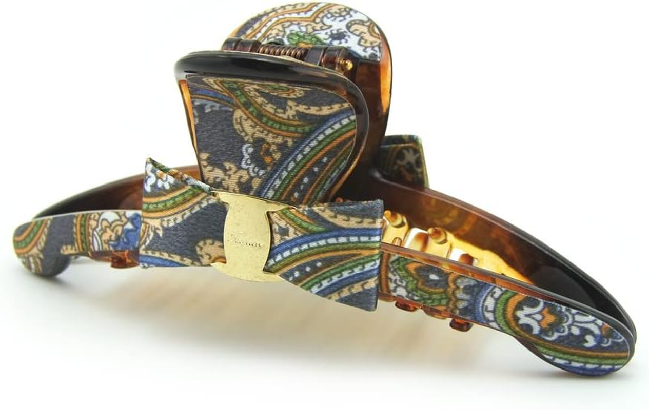 Meilliwish Noble Beautiful Lady Hair Claw Clip(D91)(Allblack)