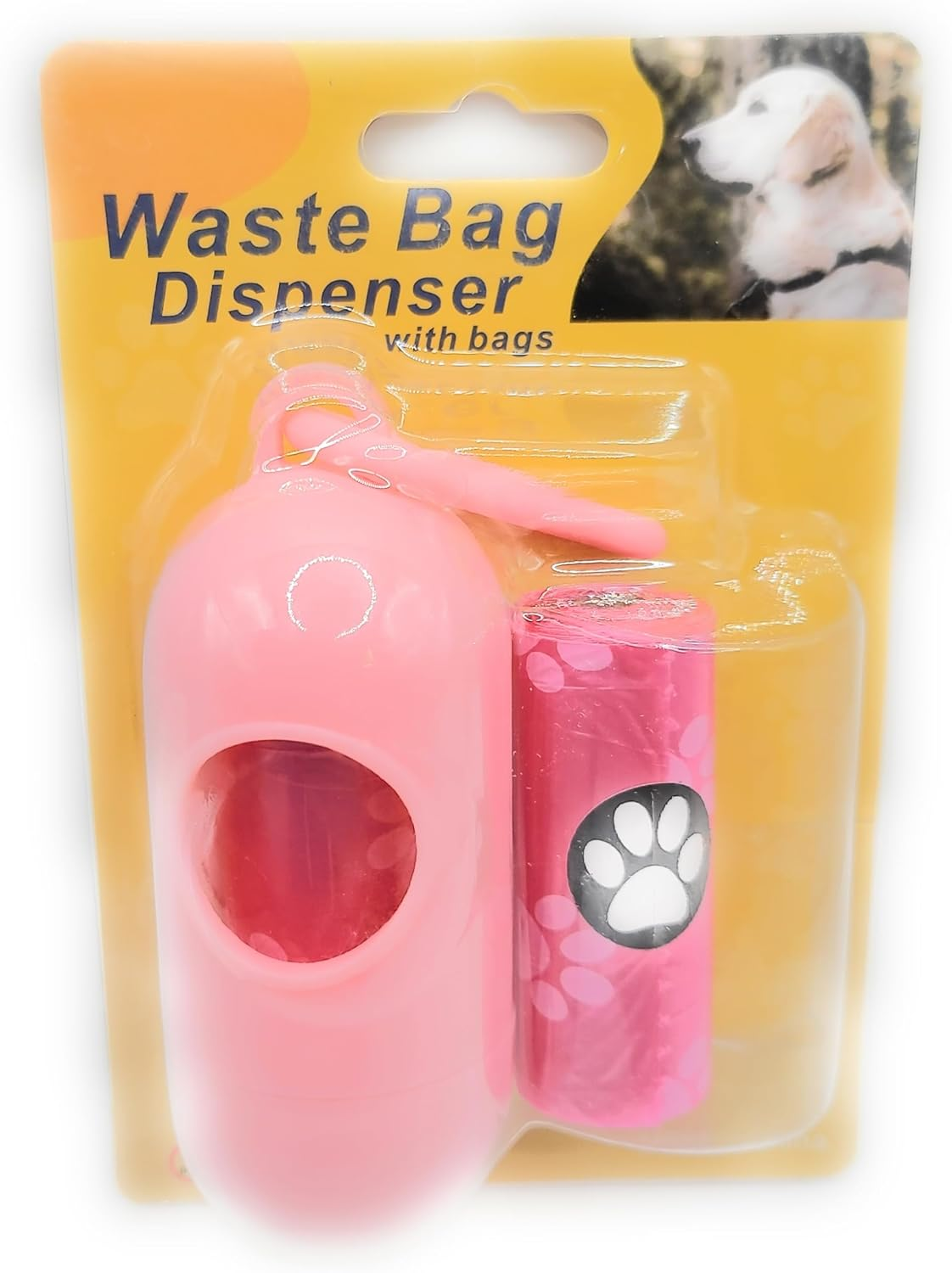 Pet Waste Bag Dispenser with Bags, Multiple Colours image number 1