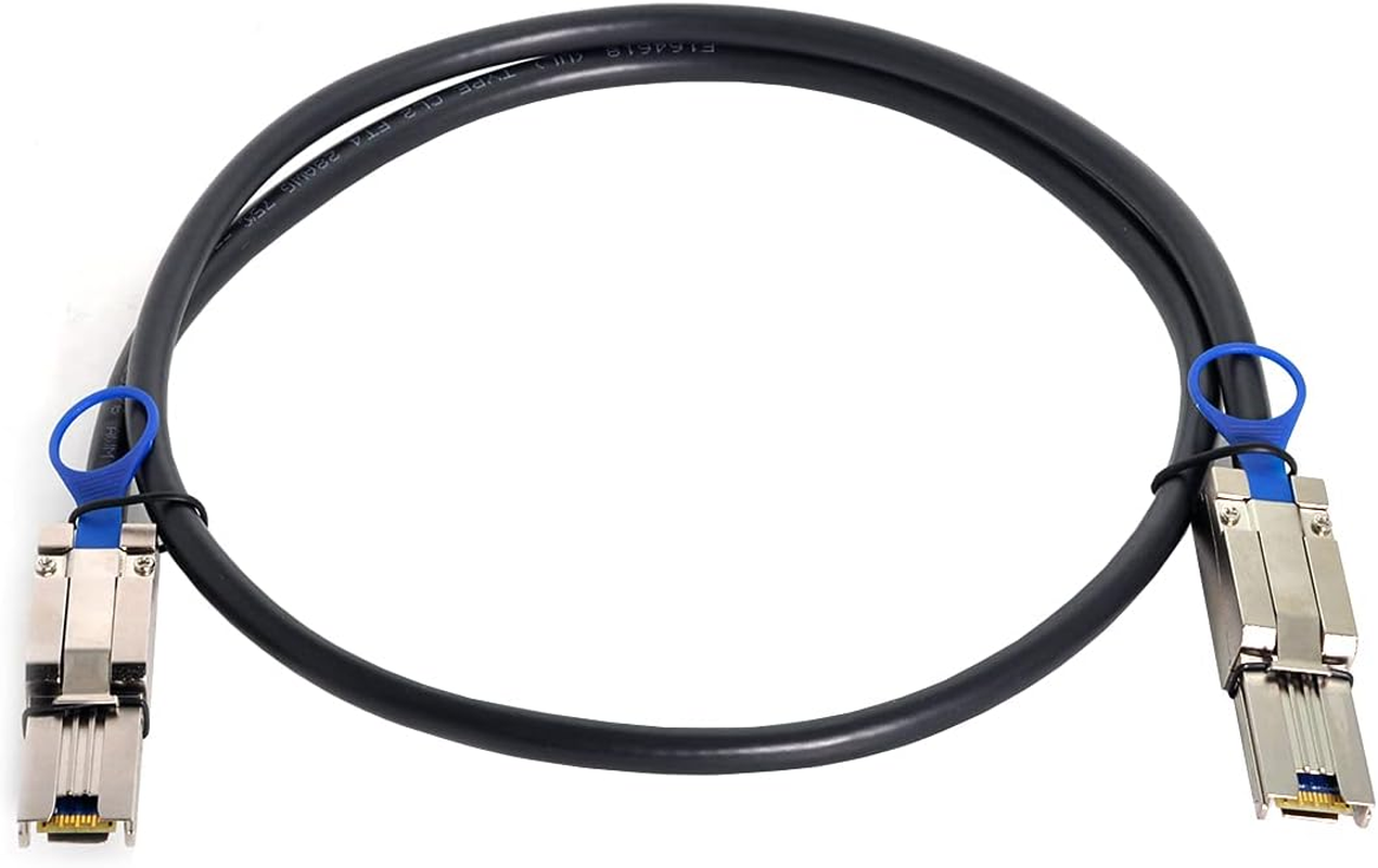 Cablecc 1M External Mini SAS 4 X SFF-8088 to SFF 8088 Data Cable image number 6