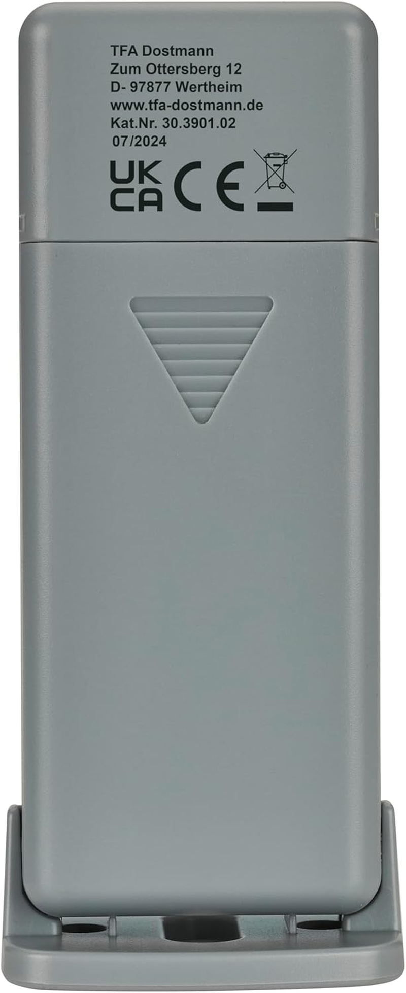 TFA Dostmann TFA-ID Replacement/Additional Transmitter ID-A5, 30.3901.02, for Temperature, for Tfa.Me Stations, for Temperature Control, Outdoor or Indoor, 100 M Range, 868 Mhz, White image number 2
