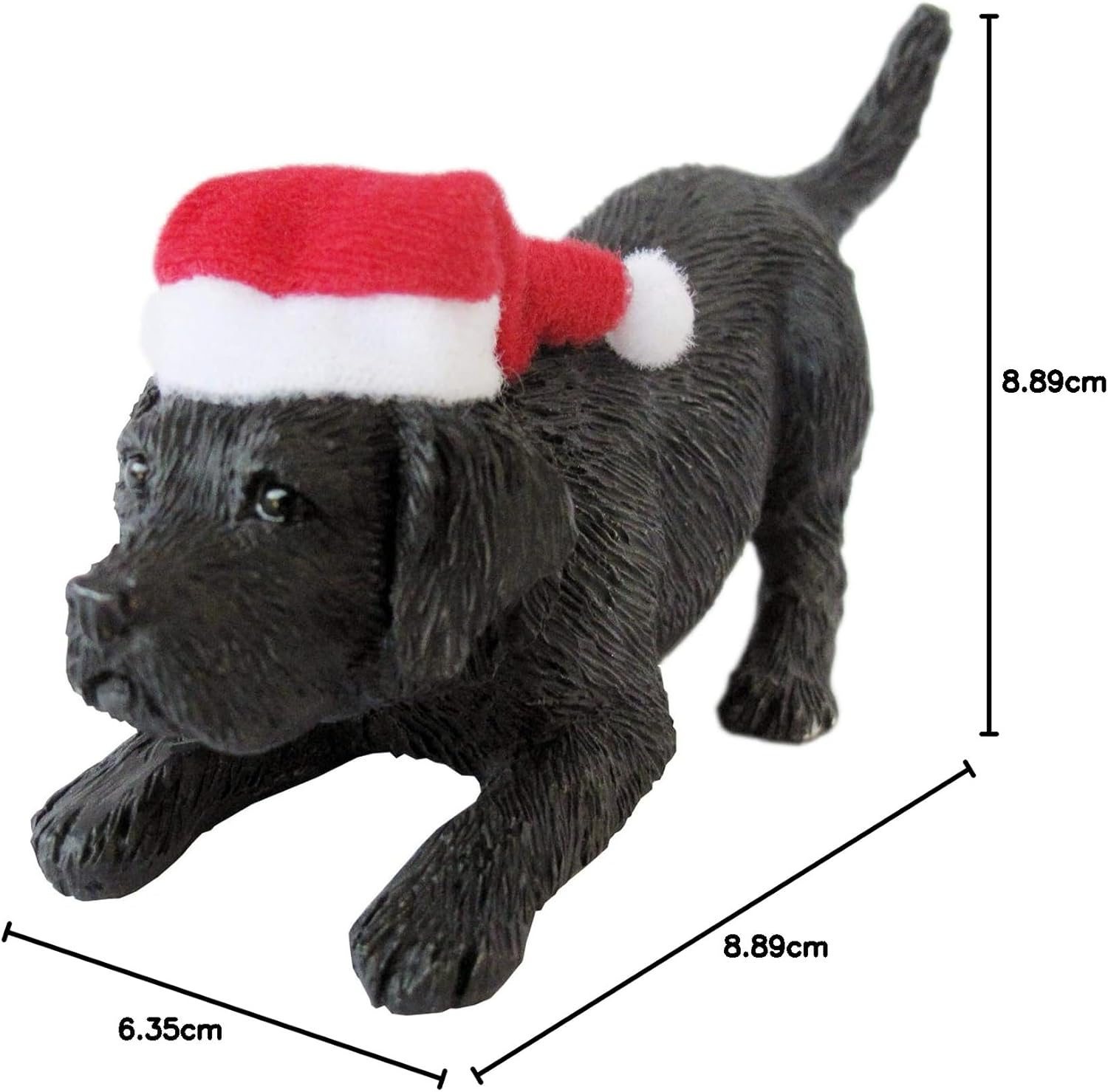 Sandicast Christmas Ornament, Black image number 4