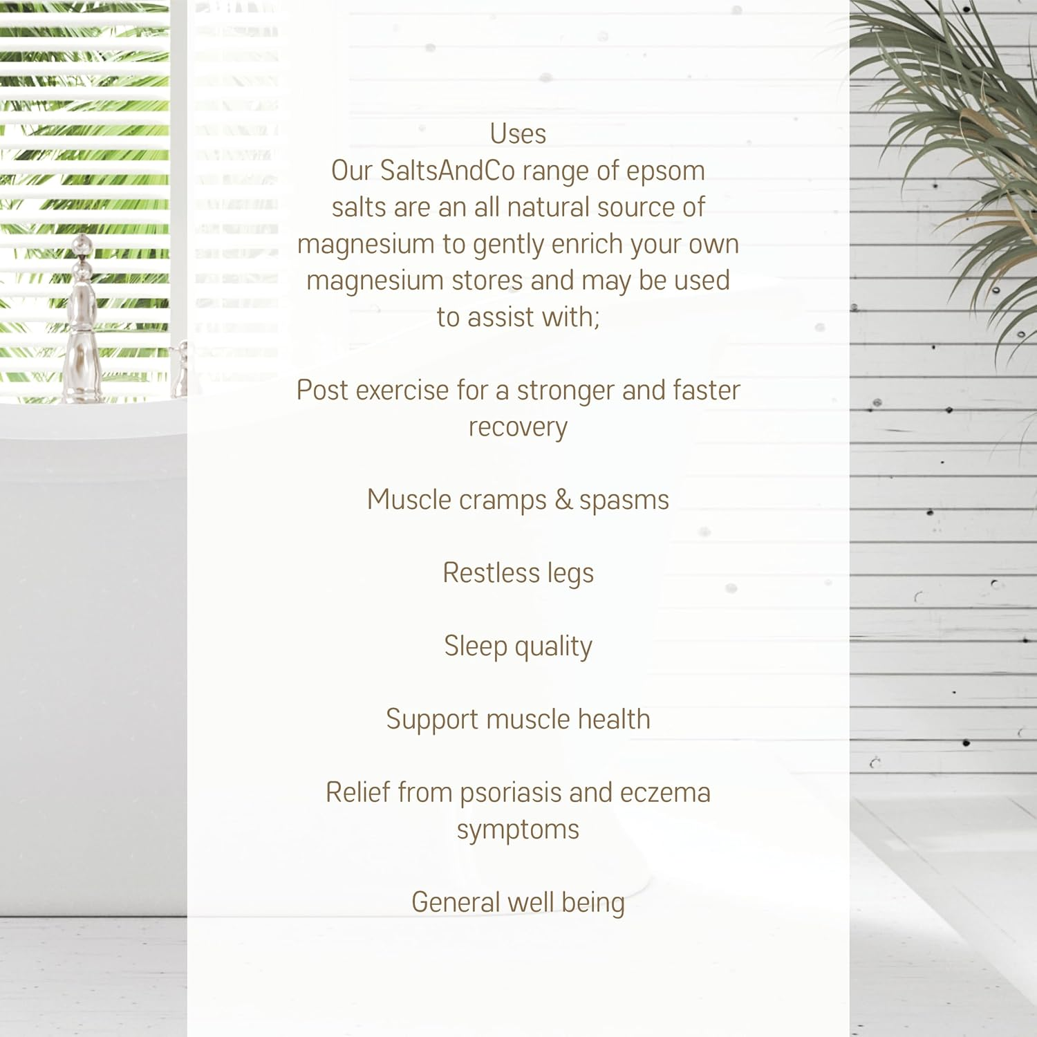 Salts & Co the Great Ocean Escape Scented Epsom Bath Salts 900 G