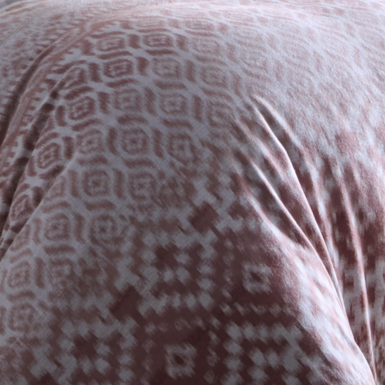 Appletree Tribal Pattern Duvet Cover Super King Size (260 X 220 Cm) 100% Brushed Cotton 2 Pillowcases Ethnic Orange Geometric Ganado/Chinle Bedding image number 1