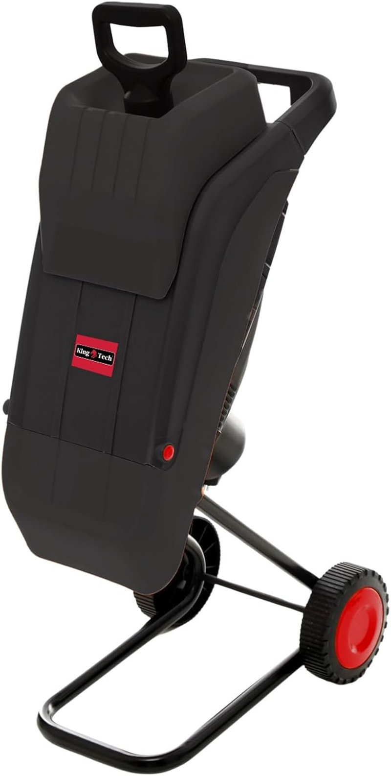 King Tech Garden Shredder 2500W Electric Wood Chipper Powerful Leaf Tree Branch Multi-Purpose Mulcher Portable Wheels with Bag image number 6