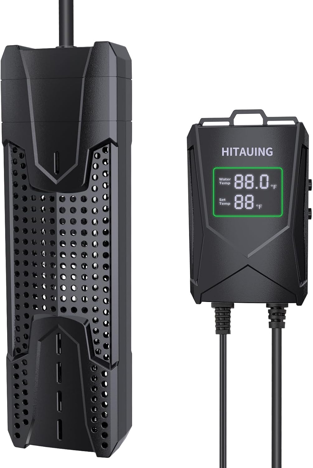 Aquarium Heater 800W for 80-175 Gal, Fish Tank Heater with Intelligent Leaving Water Automatica Stop Heating and Overheating Protection, for Freshwater & Saltwater (AU Plug) image number 1