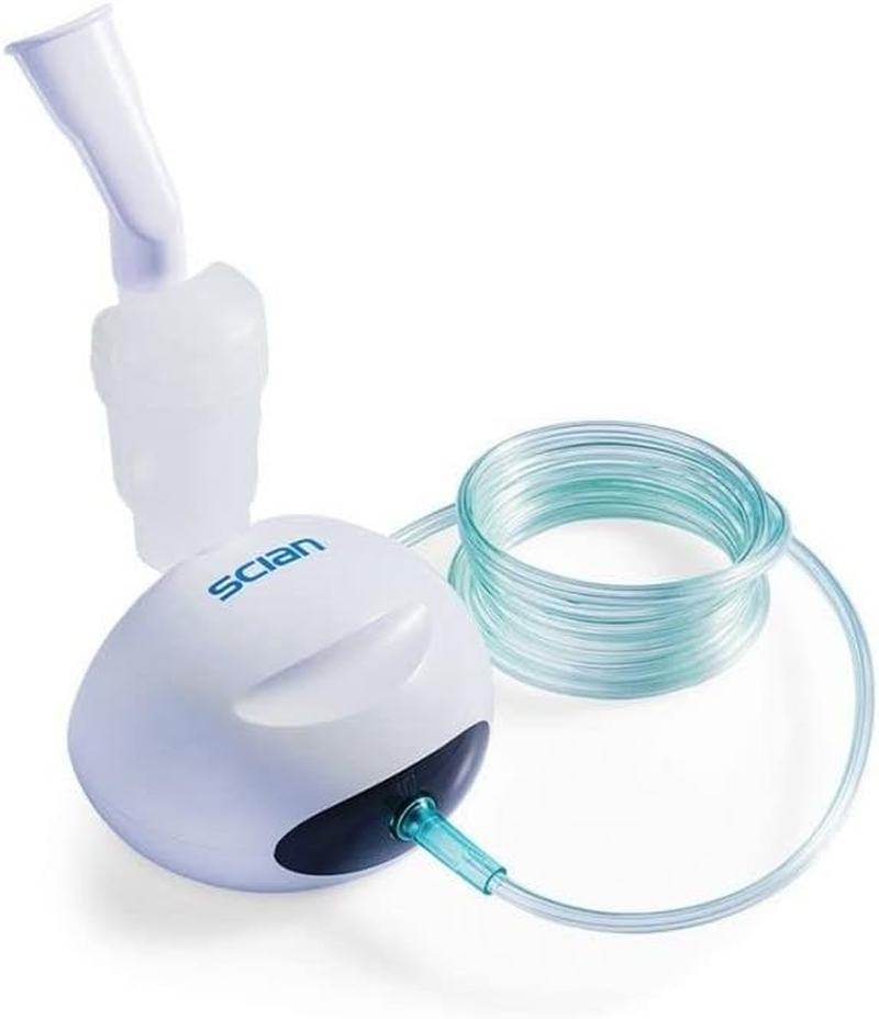 Portable Tabletop Compressor Nebuliser Nebulizer Machine for Adults and Kids Travel and Household Use, DC/AC Power Jet Nebuliser for Respiratory Problem image number 3