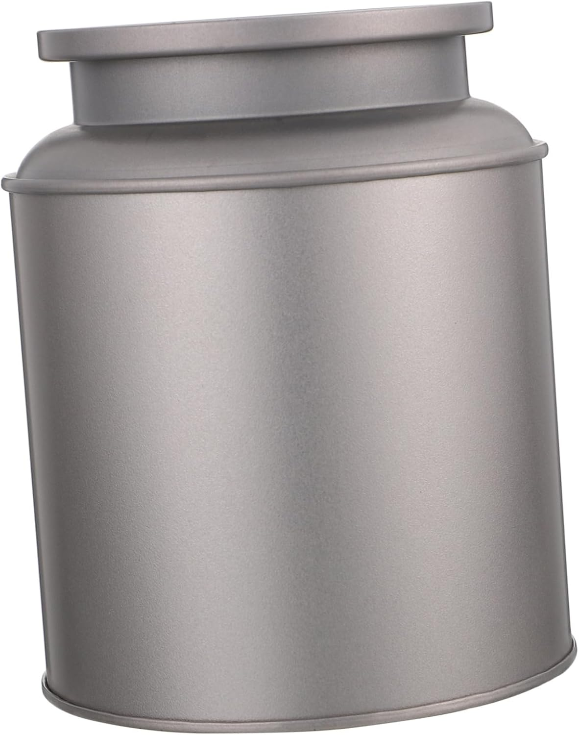 GRIRIW Tinplate Tea Jar with Secure Lid for Office and Home Loose Leaf Tea Storage image number 4