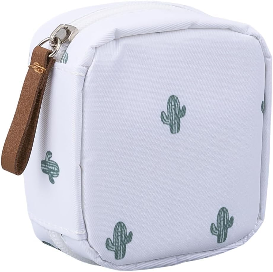 Small Makeup Bag Purse Organizer Pouches Flamingo Decorative Zipper Handbag Lipstick Cosmetic Storage Bag Waterproof Organizer Pouches for Women Gifts Travel Accessories image number 3