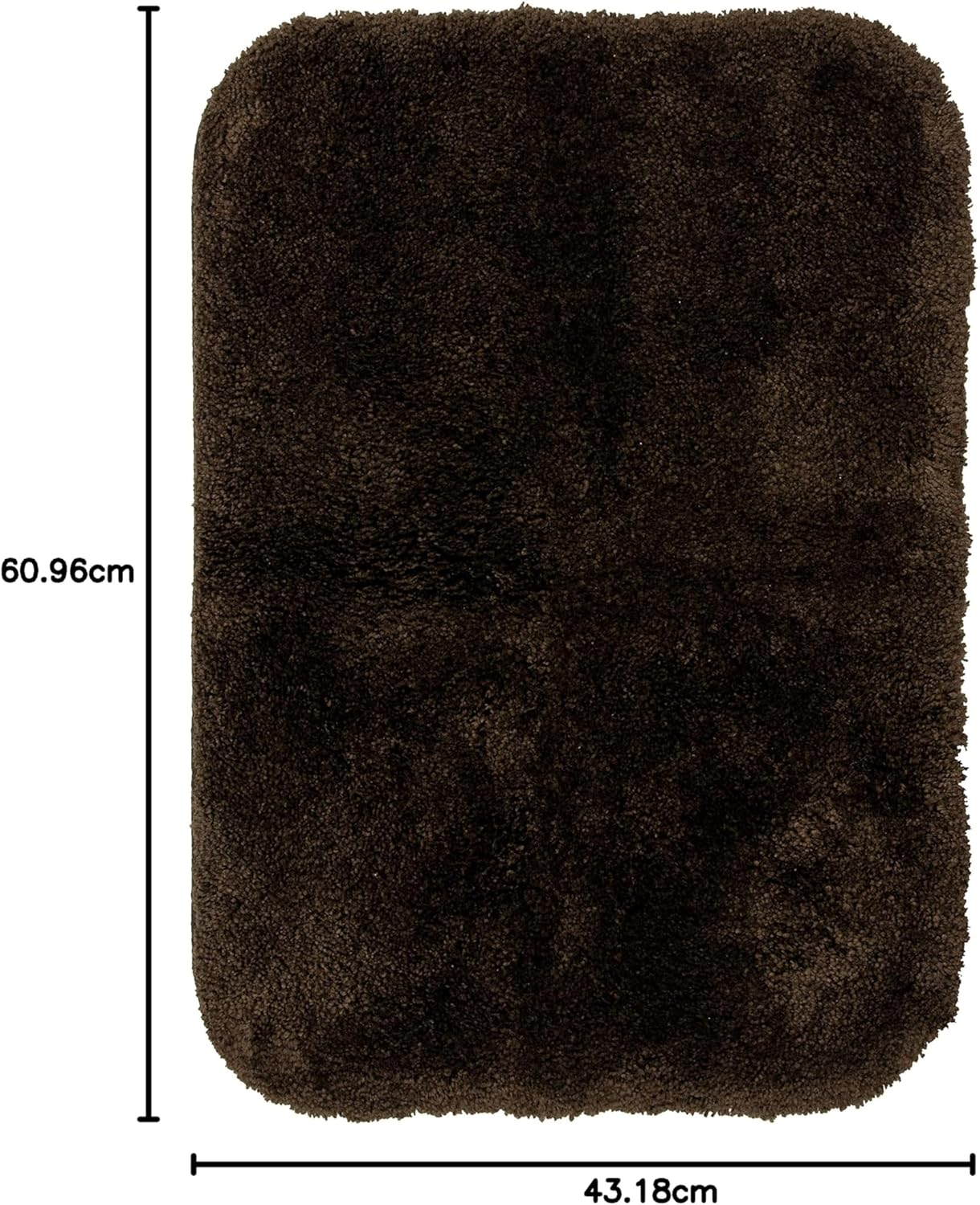 Mohawk Home Acclaim Bath Mat, 1'5 X 2', Espresso image number 7